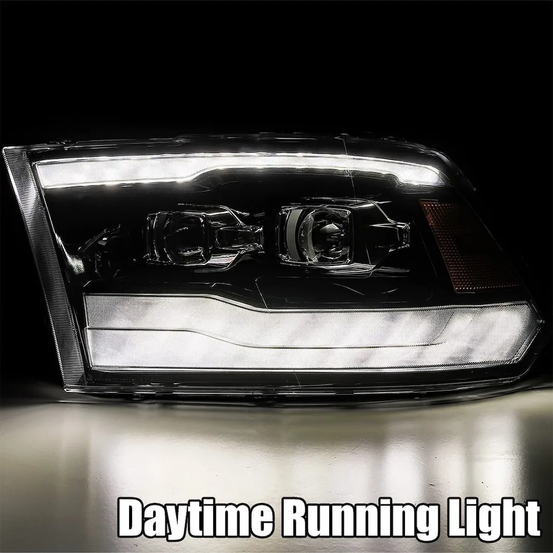 880593 – ALPHAREX USA Headlight Assembly, Halogen Bulb Projector Beam With Switchback Daytime Runnin - view 3